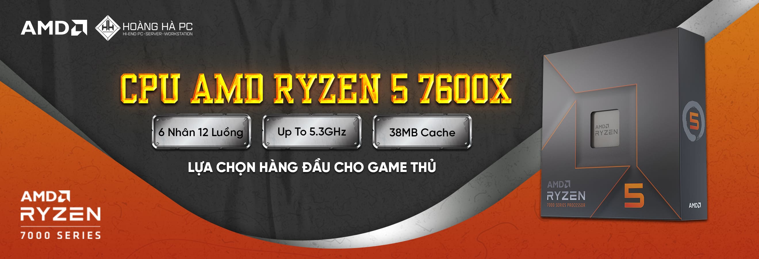 AMD ryzen 5 7600x