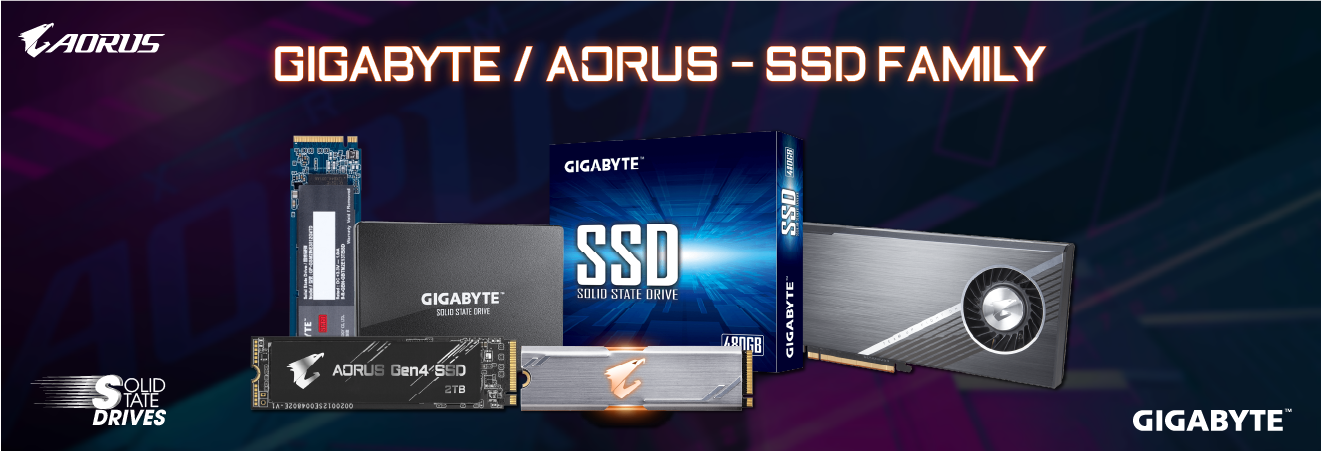 GIGABYTE/AORUS SSD FAMILY