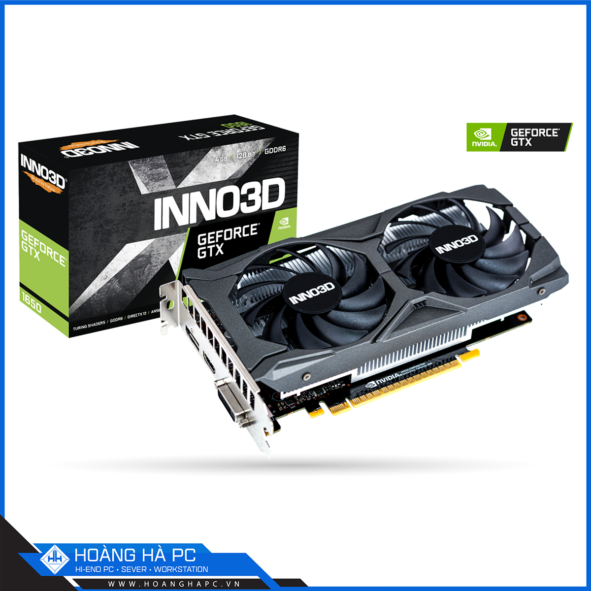 Card đồ hoạ INNO3D GEFORCE GTX 1650 TWIN X2 OC V2