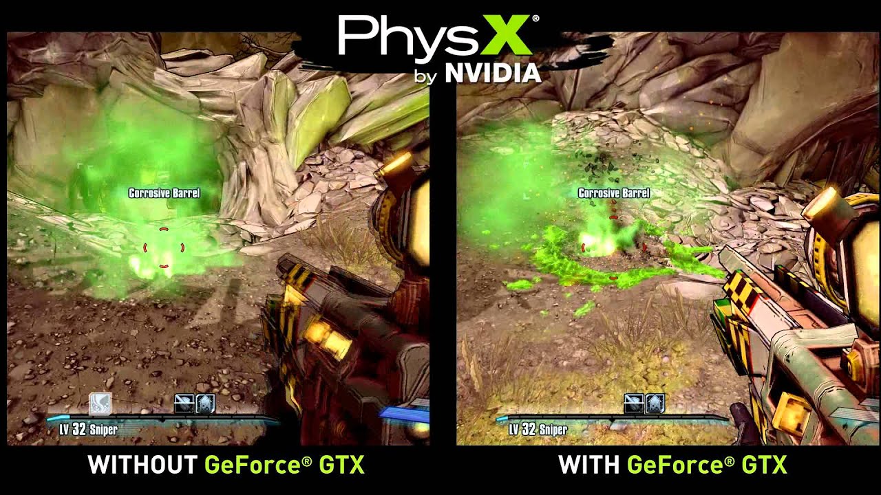 Công nghệ NVIDIA PhysX phù hợp cho mọi game thủ