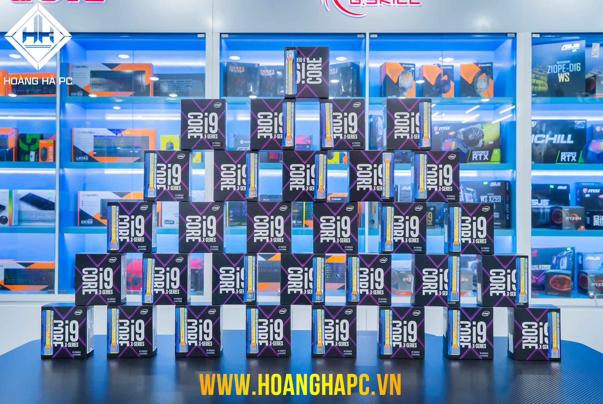 CPU Intel Core i9-9940X (3.3GHz - 4.4 GHz/ 14 nhân 28 luồng/ 19.25MB Cache, 165W)