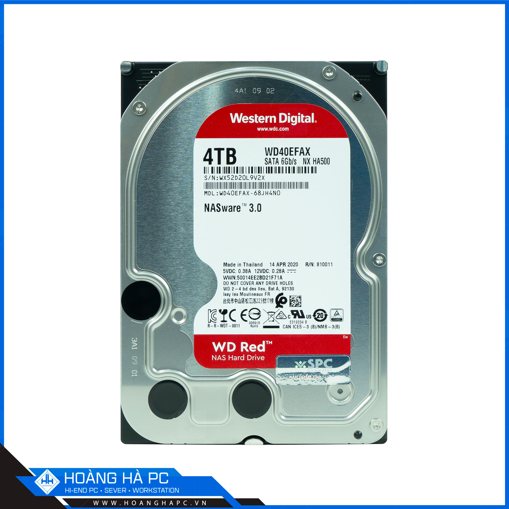 Ổ cứng Western Digital NAS RED 4TB
