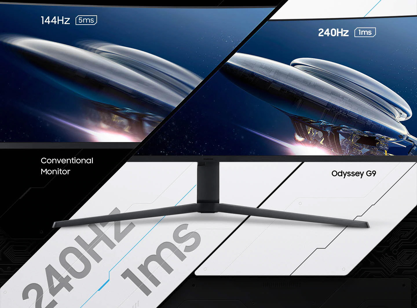 Màn hình cong Samsung Odyssey Neo G9 LC49G95TSSEXXV