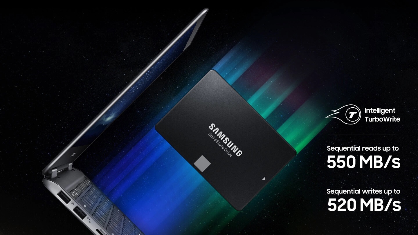 Ổ Cứng SSD Samsung 860 Evo 2TB 2.5 Inch SATA III (MZ-76E2T0BW)