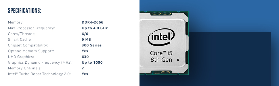 CPU Intel Core i5 8400 