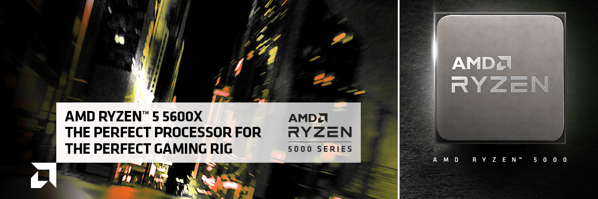 CPU AMD RYZEN 5 5600X ( 3.7GHz - 4.6GHz/6 nhân 12 luồng/32MB Cache/ Socket AM4)