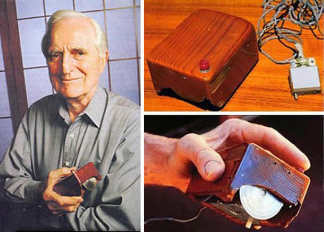 Douglas Engelbart và thiết kế chuột đầu tiên