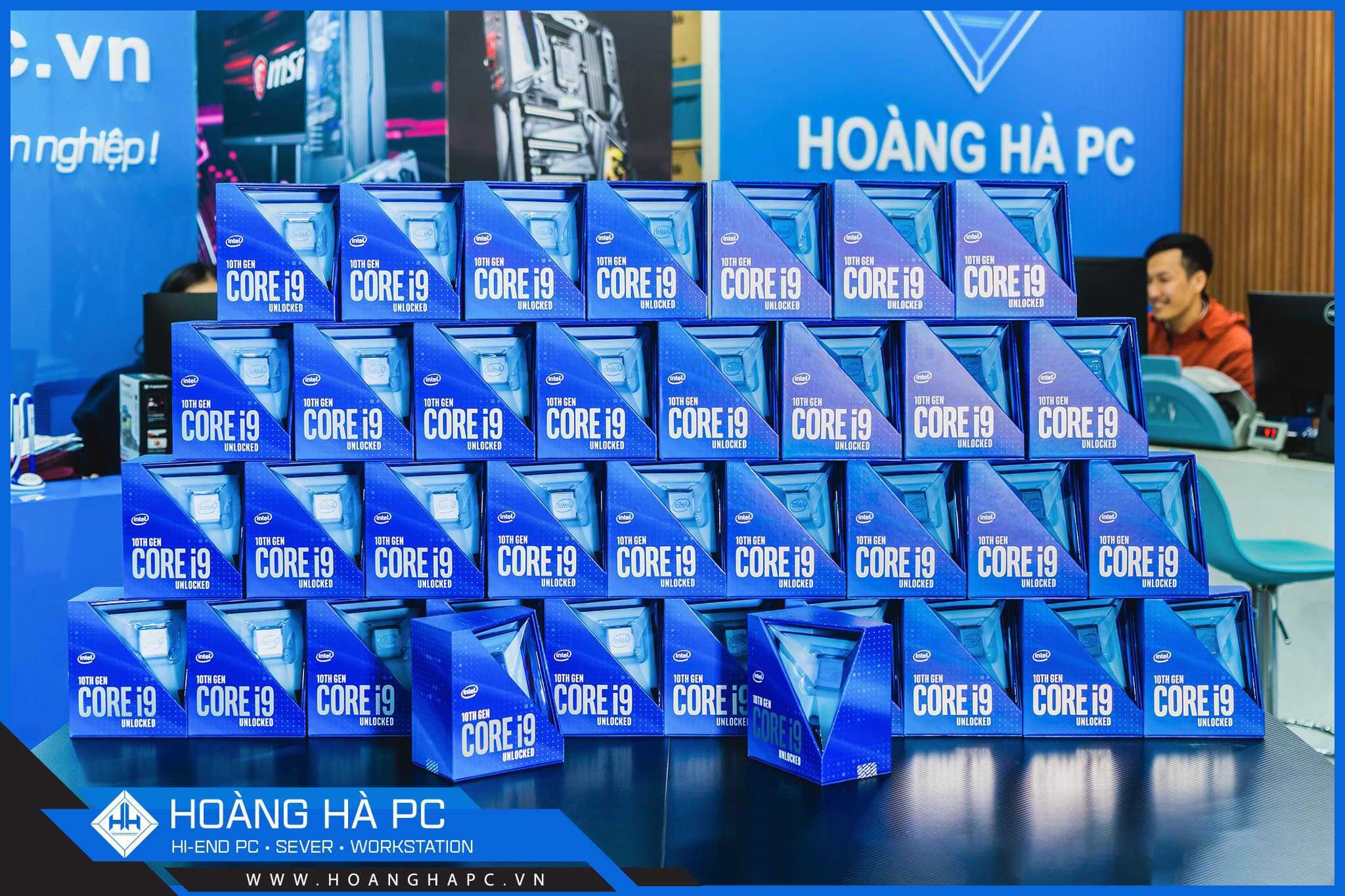 Người dùng có thể tìm thấy nhiều dòng Intel Core i9 tại Hoàng Hà PC