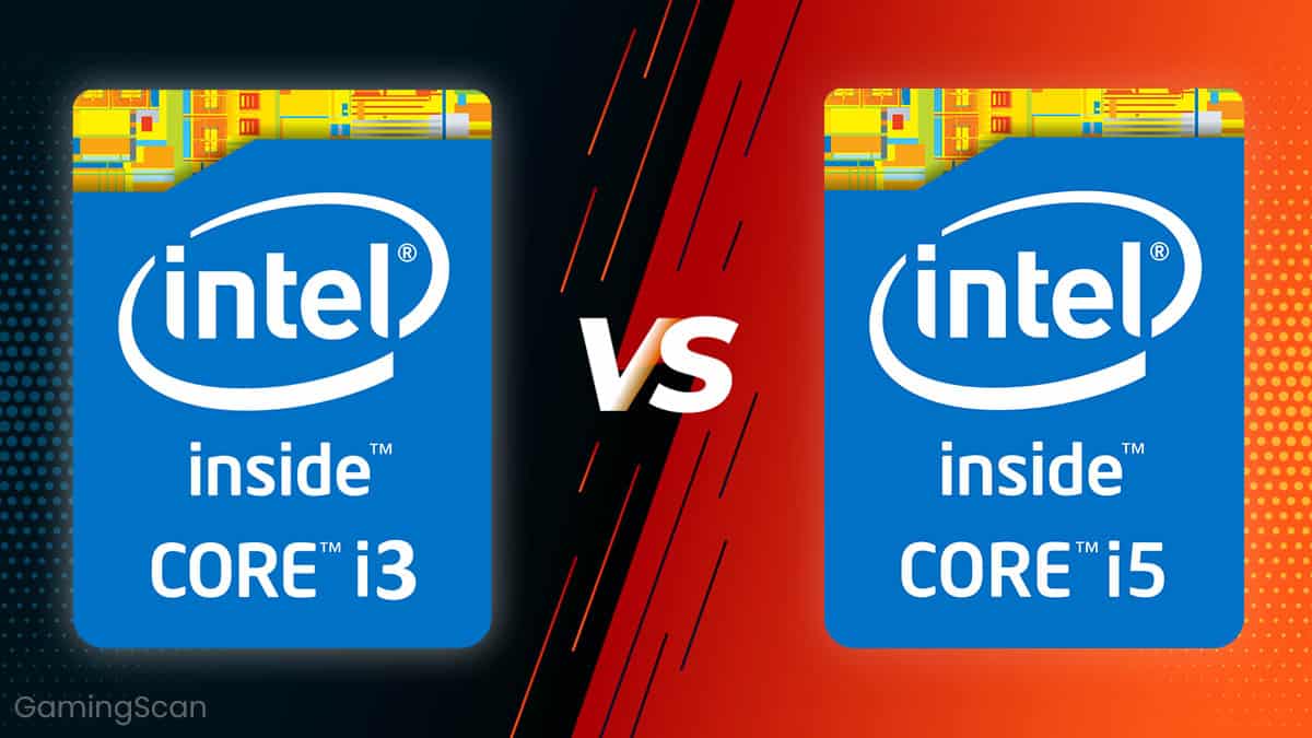 CPU Intel Core i5 là CPU phân khúc tầm trung so với CPU Intel Core i3