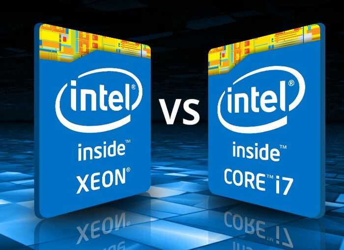 So sánh lợi hại giữa Core i7 và CPU Xeon