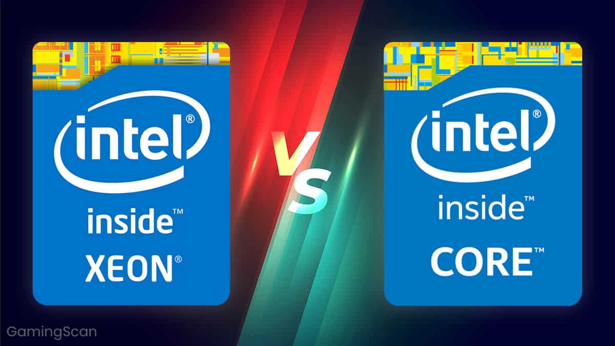 So sánh CPU Xeon và các CPU Core I khác