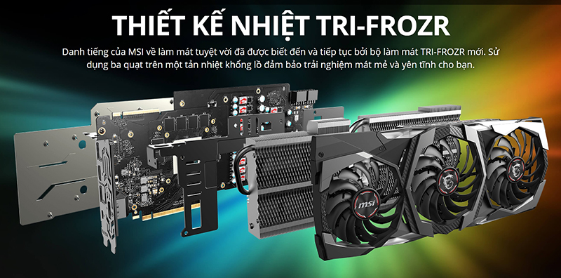VGA MSI GeForce RTX 2080 GAMING X TRIO 8GB GDDR6