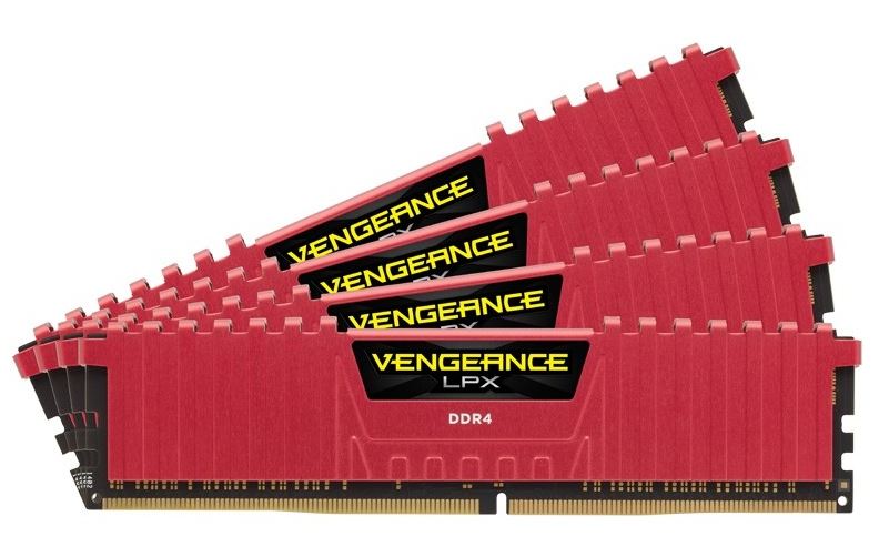RAM Corsair Vengeance Red LPX 8GB