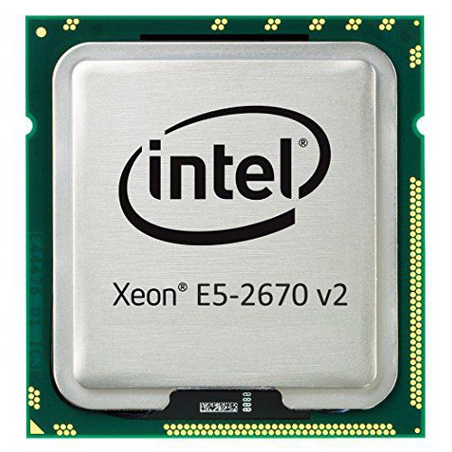 CPU Intel Xeon E5 2670v2 (2.50 GHz / 25MB / 10 Cores 20 Threads/ Socket 2011)  