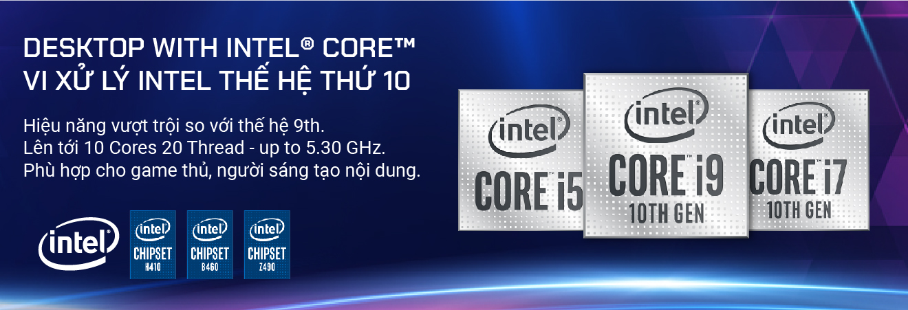 Hoàng Hà PC Cung cấp đa dạng các dòng CPU từ giá rẻ đến cao cấp