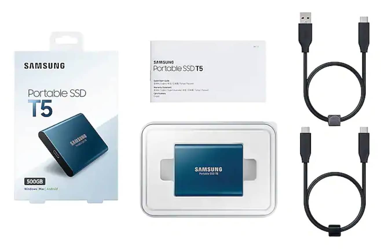 Ổ cứng di động SSD Samsung T5 MU - PA500B/AM