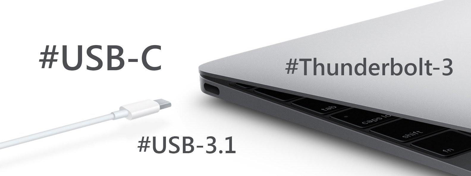 Tìm Hiểu Về USB-C, USB 3.1,Thunderbolt 3