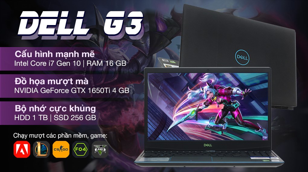 Top 10 Mẫu Laptop Dell Gaming Tốt Và Đáng Sở Hữu Nhất Hiện Nay