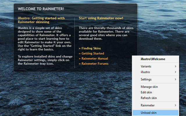 Hướng Dẫn Làm Màn Hình Desktop Ấn Tượng Với Rainmeter