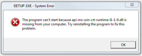 Hướng Dẫn Sửa Lỗi Api-Ms-Win-Crt-Runtime-L1-1-0.Dll Trên Windows