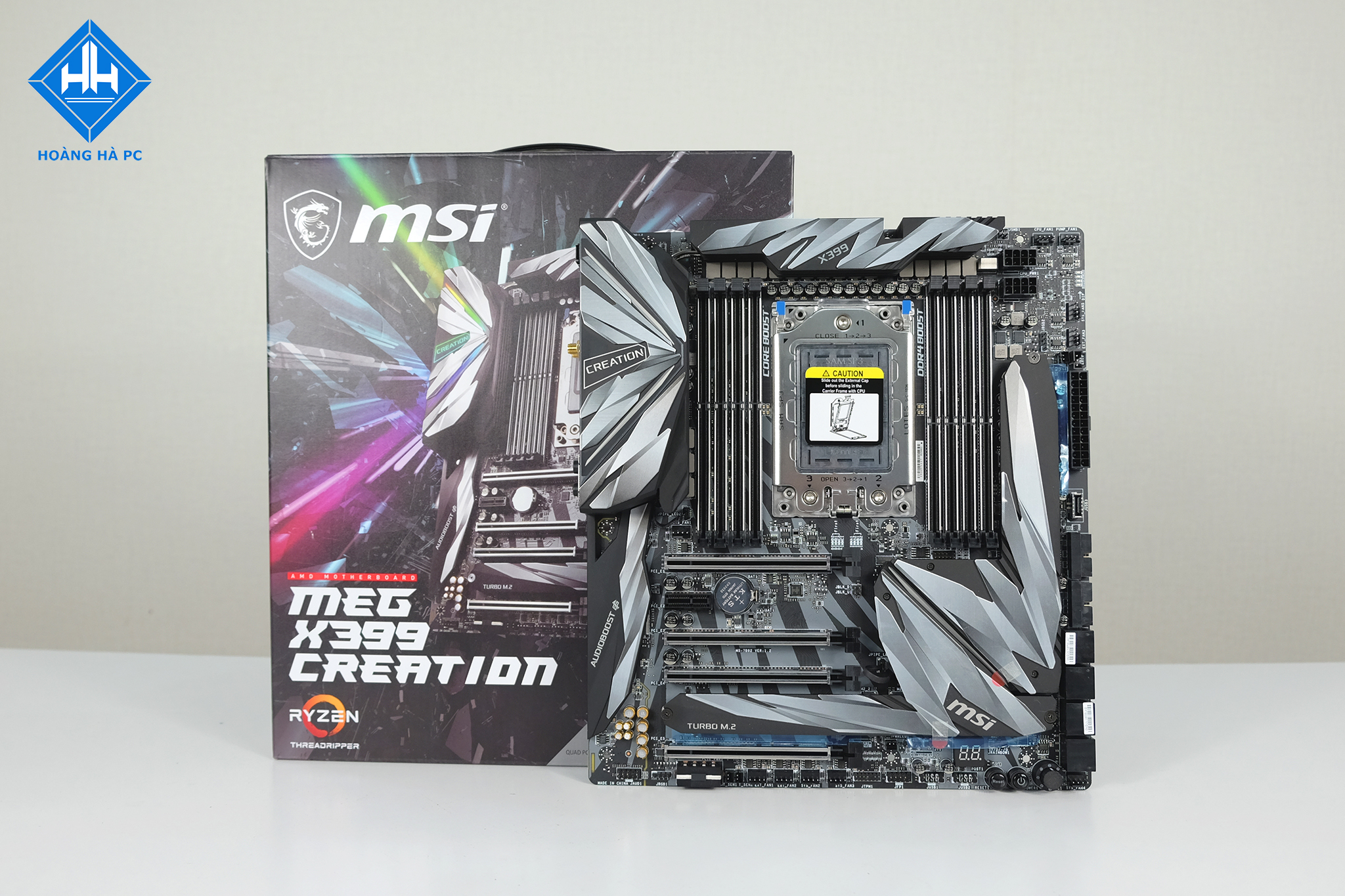 MSI MEG X399 Creation - Bo mạch chủ tốt nhất dành cho AMD Threadripper 2990WX