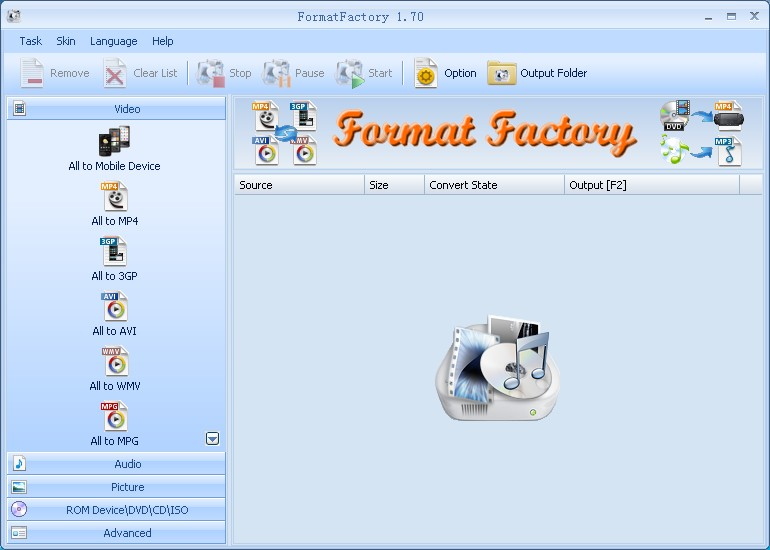 Format Factory - Phần Mềm Đổi Đuôi Video Tốt Nhất 2021