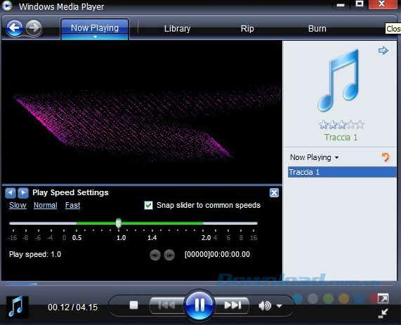 Phần mềm Windows Media Player