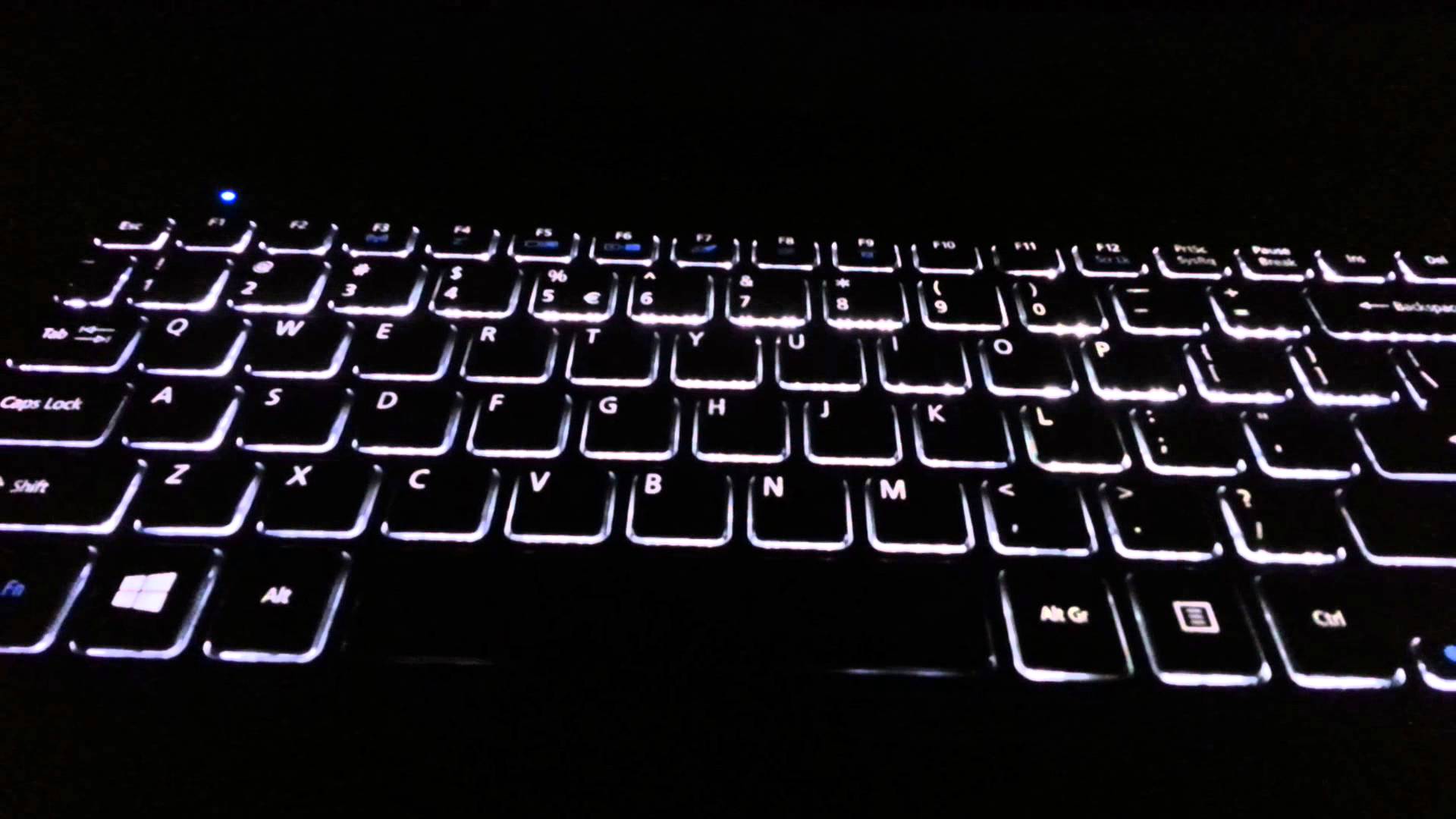 cách làm sáng bàn phím laptop asus