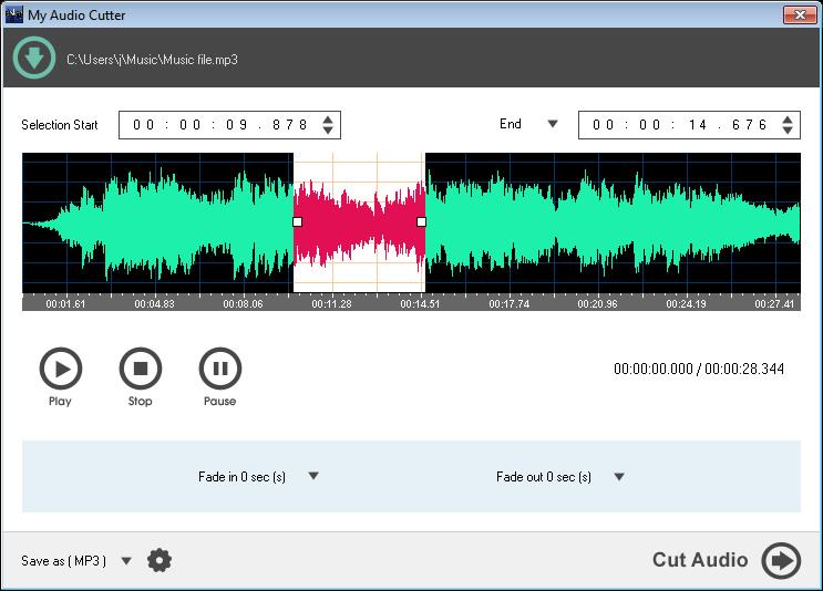 Audio Cutter - Cắt MP3 Online Một Cách Dễ Dàng Mà Không Phải Cài Đặt