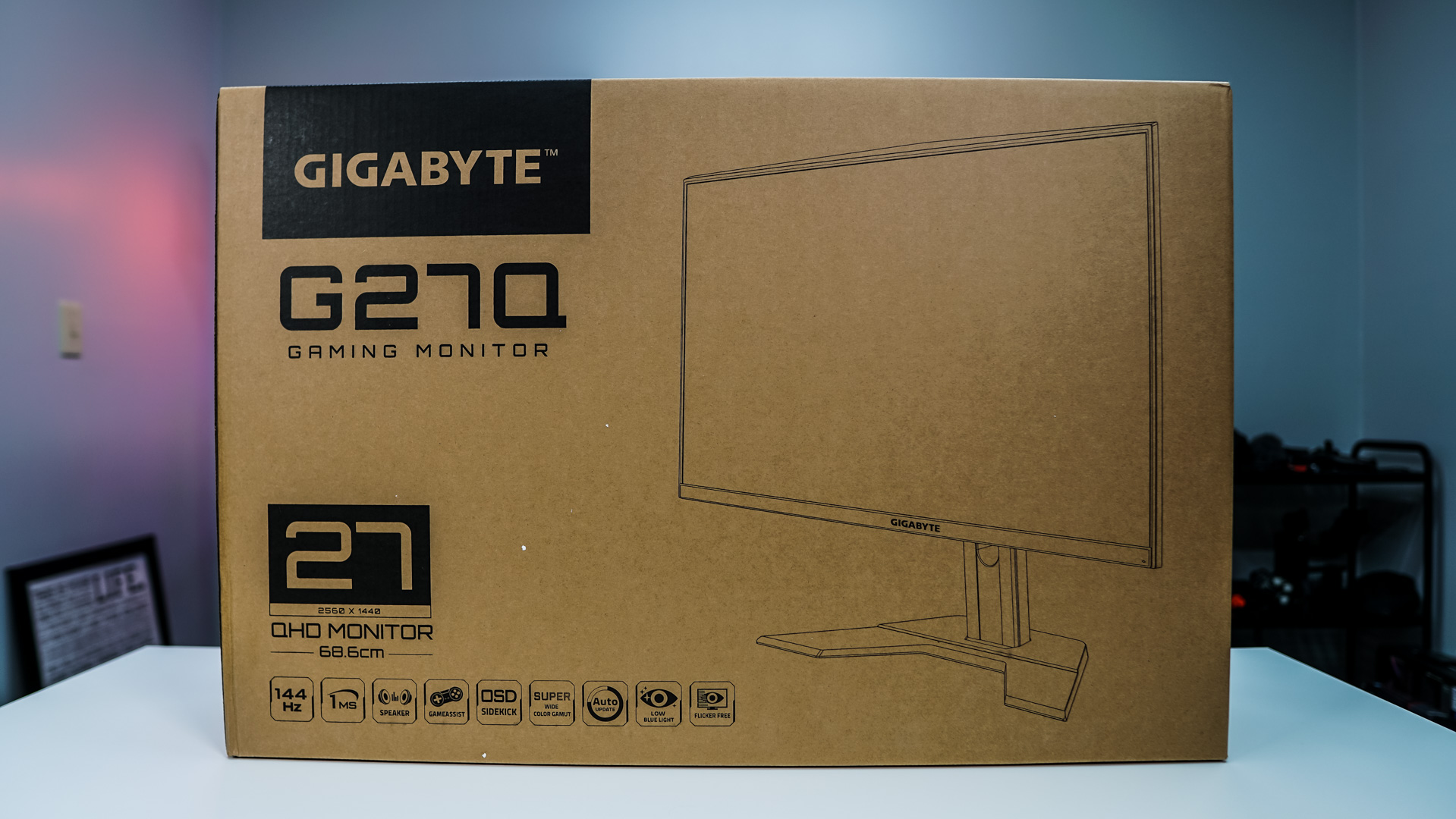 G27q gigabyte как разогнать overclock 165