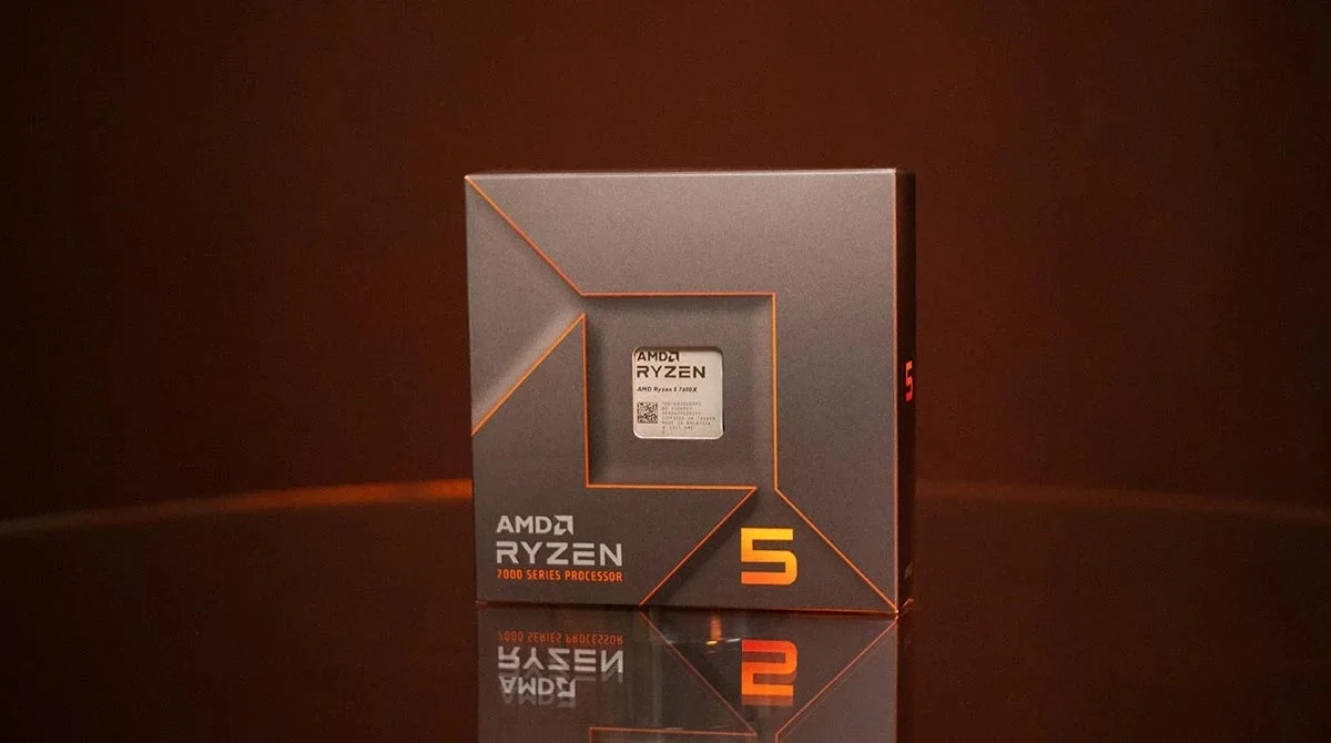 AMD Ryzen 5 7600X được thử nghiệm trong Cinebench R23 với AMD Core Performance Boost bị tắt