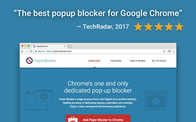 Poper Blocker - Tiện Ích Trình Duyệt Chrome Hỗ Trợ Chặn Quảng Cáo Pop-up