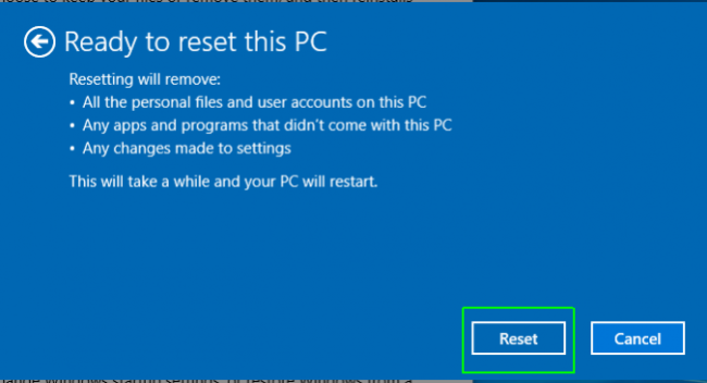 Cách Reset Windows 10, 7 Đơn Giản Và Không Mất Dữ Liệu