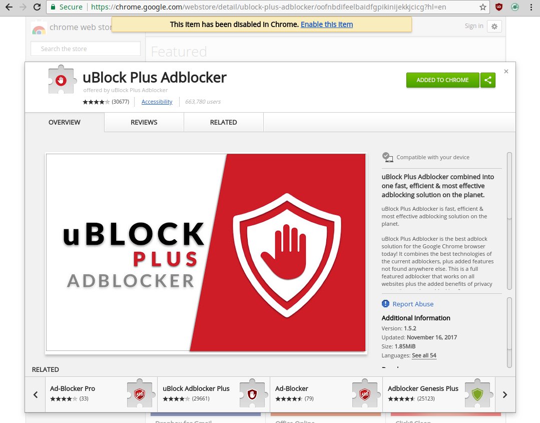 uBlock Plus Adblocker - Tiện Ích Chặn Quảng Cáo 100% Trên Trình Duyệt