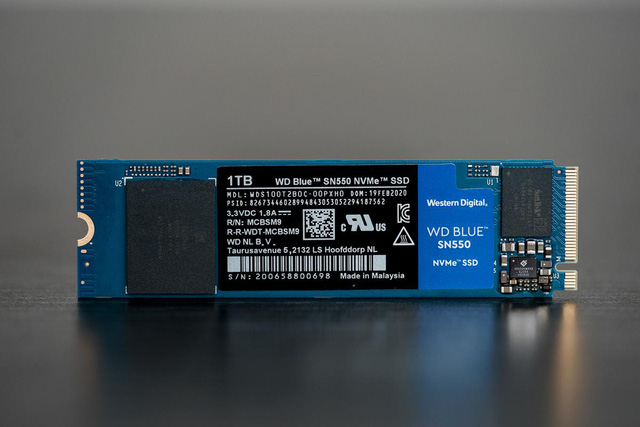 Đánh giá SSD WD Blue SN550 NVMe