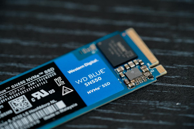 Đánh giá SSD WD Blue SN550 NVMe