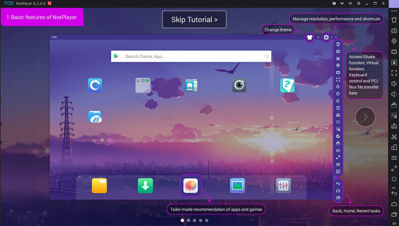 Download Giả Lập NoxPlayer 6