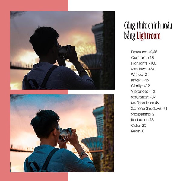 Công Thức Chỉnh Màu Lightroom Siêu Đơn Giản Và Cực Đẹp