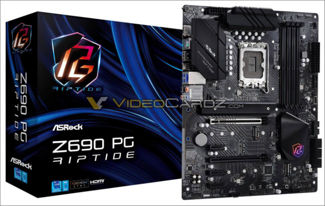 Đội Hình Mainboard Z690 của ASRock Chuẩn Bị Ra Mắt