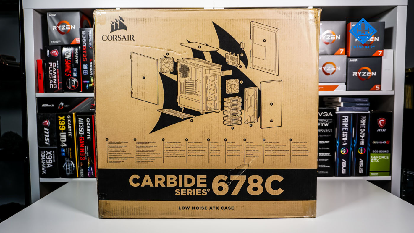 Đánh Giá Case Corsair Carbide Series 678C Low Noise