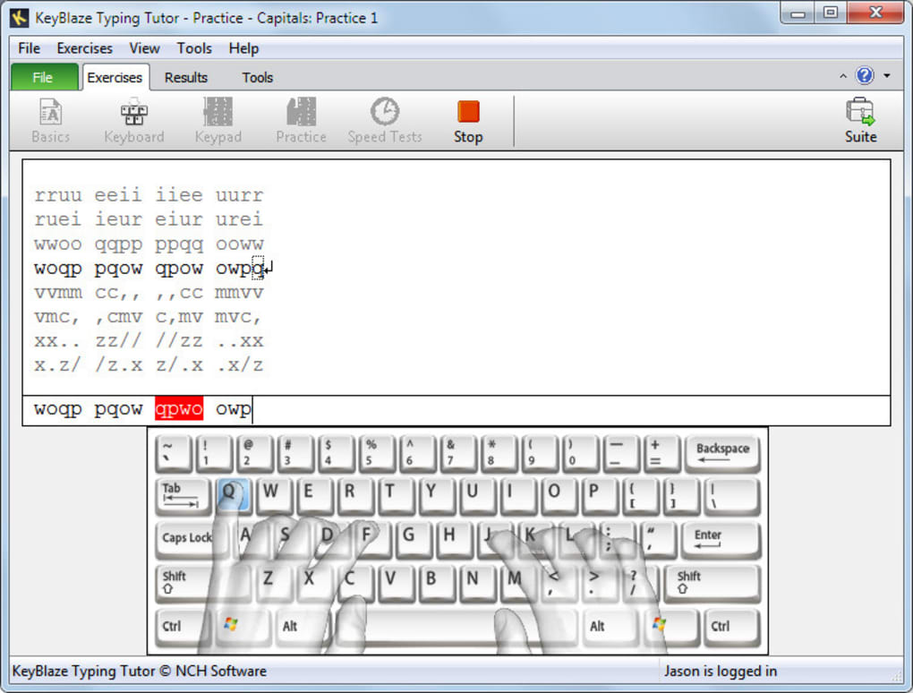 KeyBlaze Typing Tutor - Phần mềm luyện gõ 10 ngón miễn phí