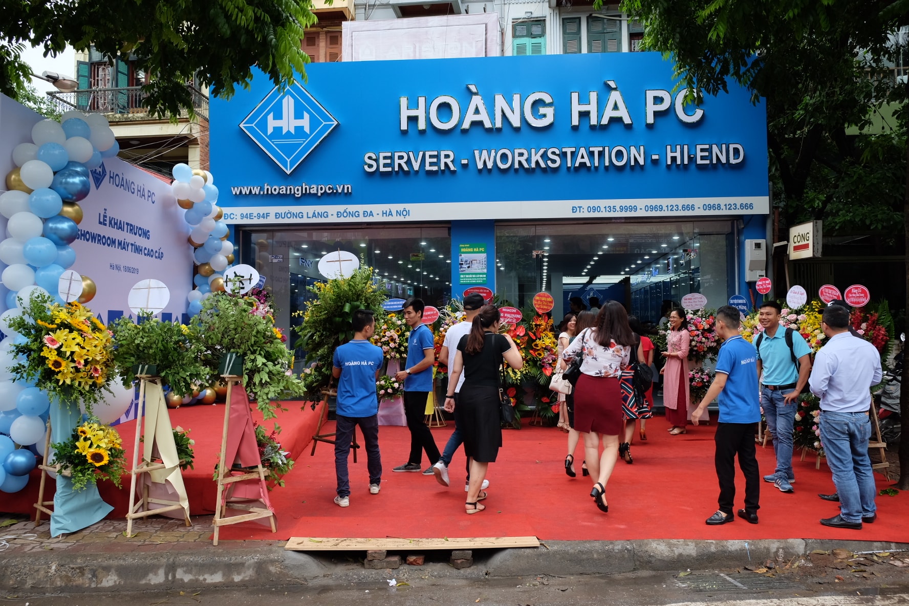 Hoàng Hà PC khai trương showroom lớn nhất Hà Nội
