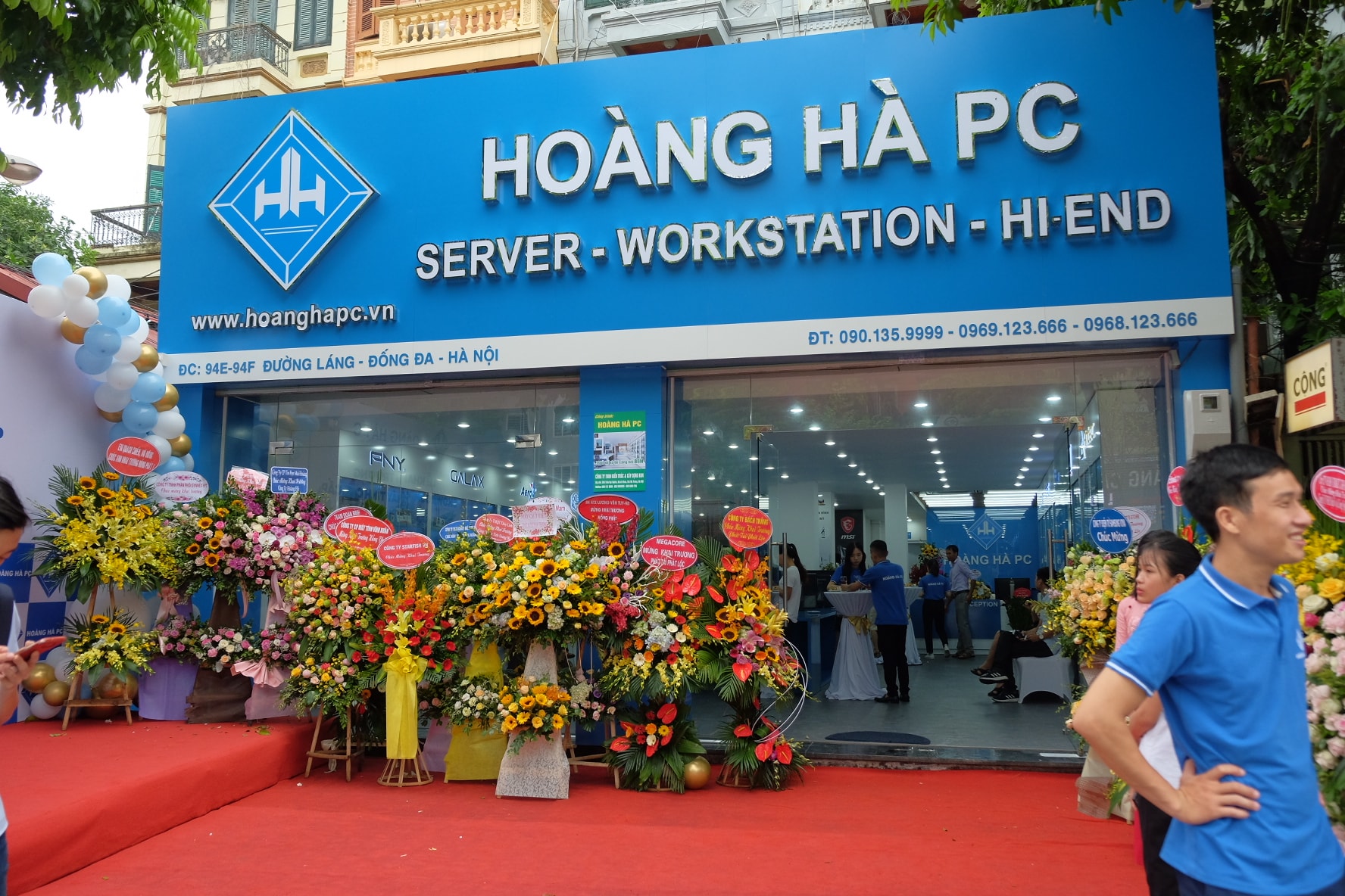 Hoàng Hà PC khai trương showroom lớn nhất Hà Nội