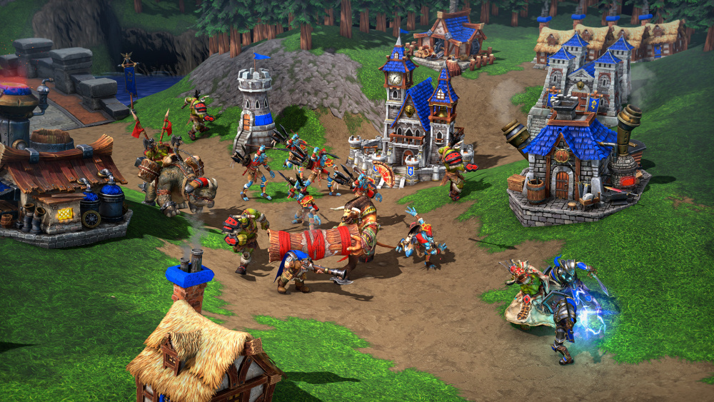 Warcraft 3 - Game Offline 3D, Theo Phong Cách Chiến Thuật Thời Gian Thực