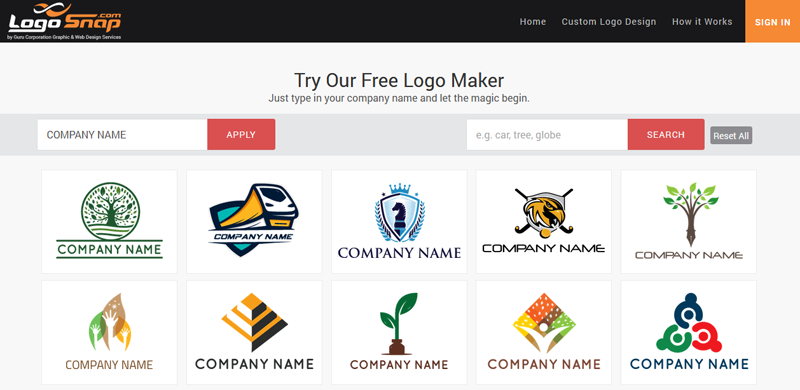 LogoSnap – Phần Mềm Thiết Kế Logo Trực Tuyến