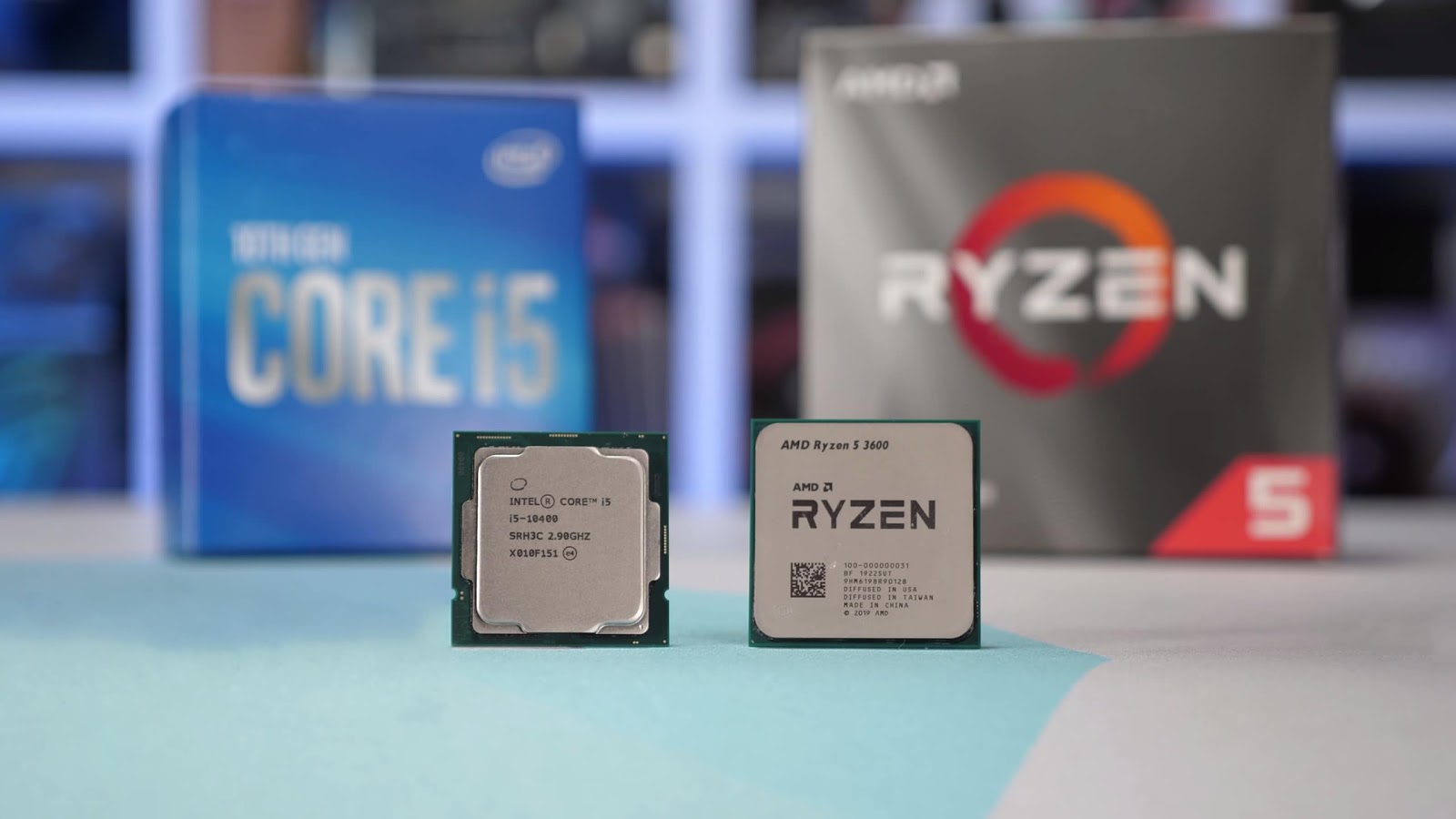 So Sánh Hiệu Năng Giữa CPU Core i5-10400 vs Ryzen 5 3600