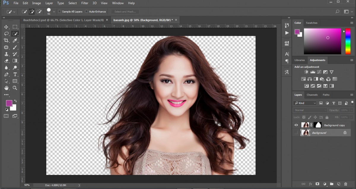 Layer - tính năng quan trọng trong Photoshop - cũng được cải tiến trong phiên bản mới nhất ra mắt năm