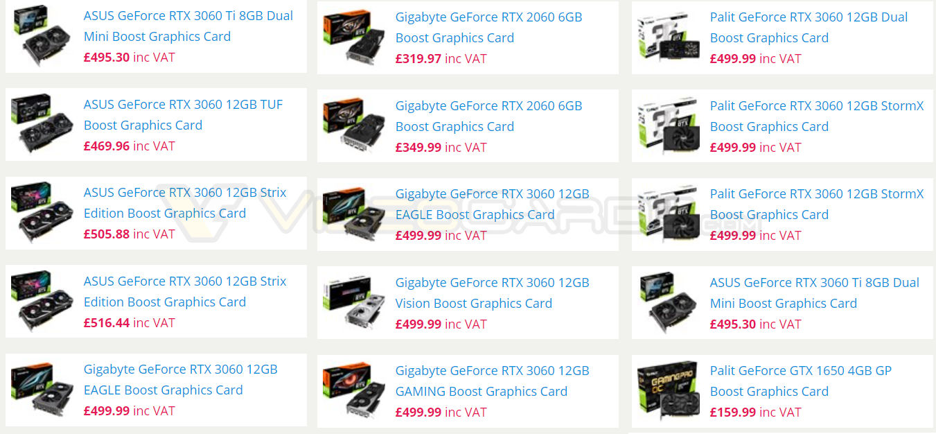 NVIDIA RTX 3060 Sẽ Ra Mắt Vào Ngày 22 Tháng 2