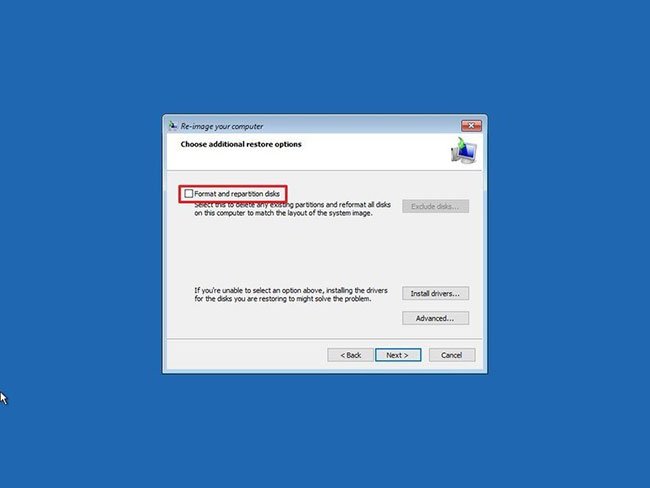 Hướng dẫn khôi phục dữ liệu máy tính Windows 10 bằng công cụ System Image