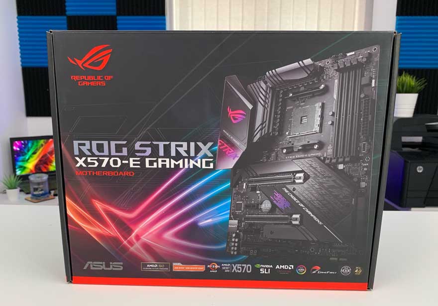 Bo mạch chủ ASUS Strix X570-E Gaming